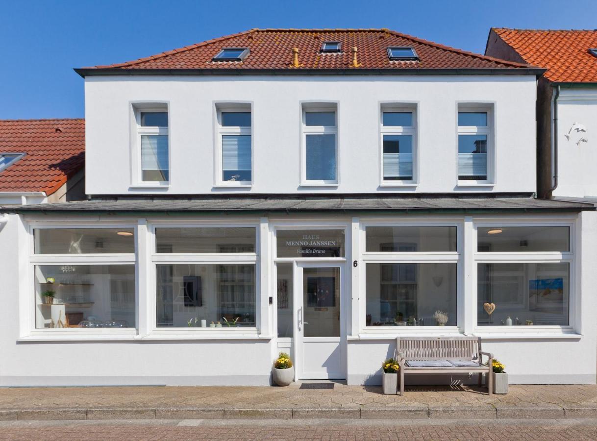 Haus Menno Janssen - Doppelzimmer Norderney Ngoại thất bức ảnh