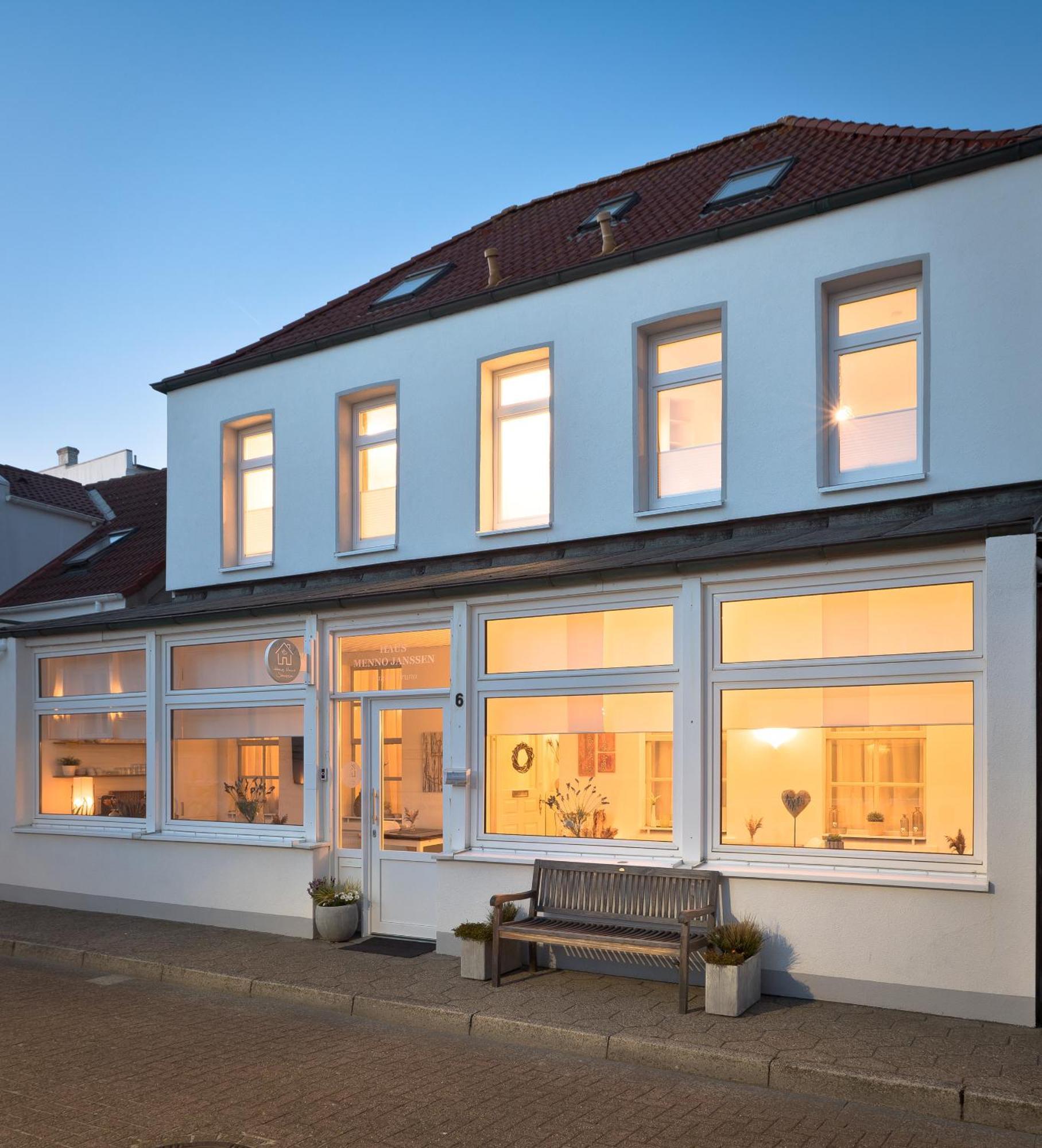 Haus Menno Janssen - Doppelzimmer Norderney Ngoại thất bức ảnh